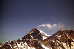 1997 Everest and Lhotse From Mountain Flight Close Up